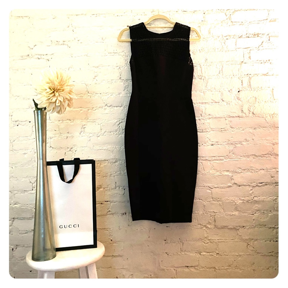Roland Mouret for Banana Republic Black Dress